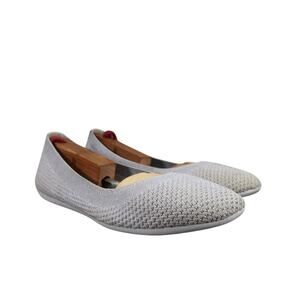 Allbirds Shoes Womens 8 Ballet Flats Tree Breezer Slip On Casual Breathable Grey